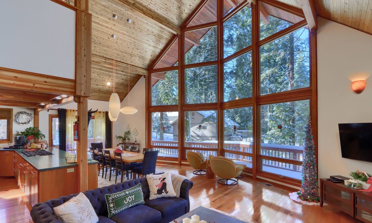 Yosemite National Park Cabin | 🌄 Luxe A-Frame Panoramic View Yosemite West Cabin - NEW AC and EV Charger🌄