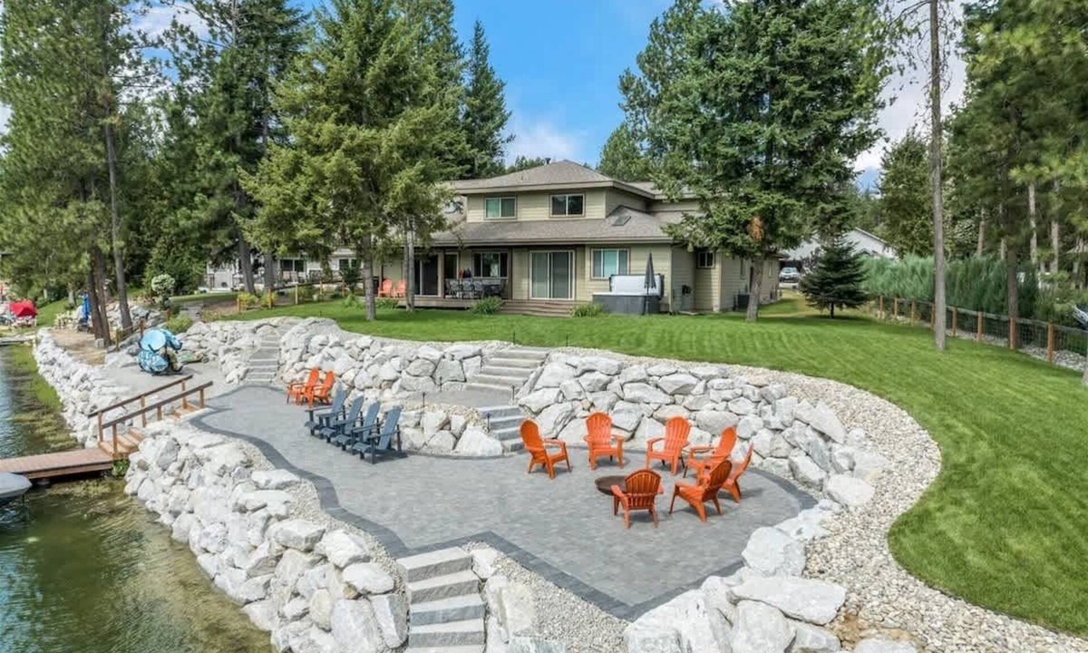 Sagle House | Luxury Family Waterfront Home | Dock + SUP/Kayak