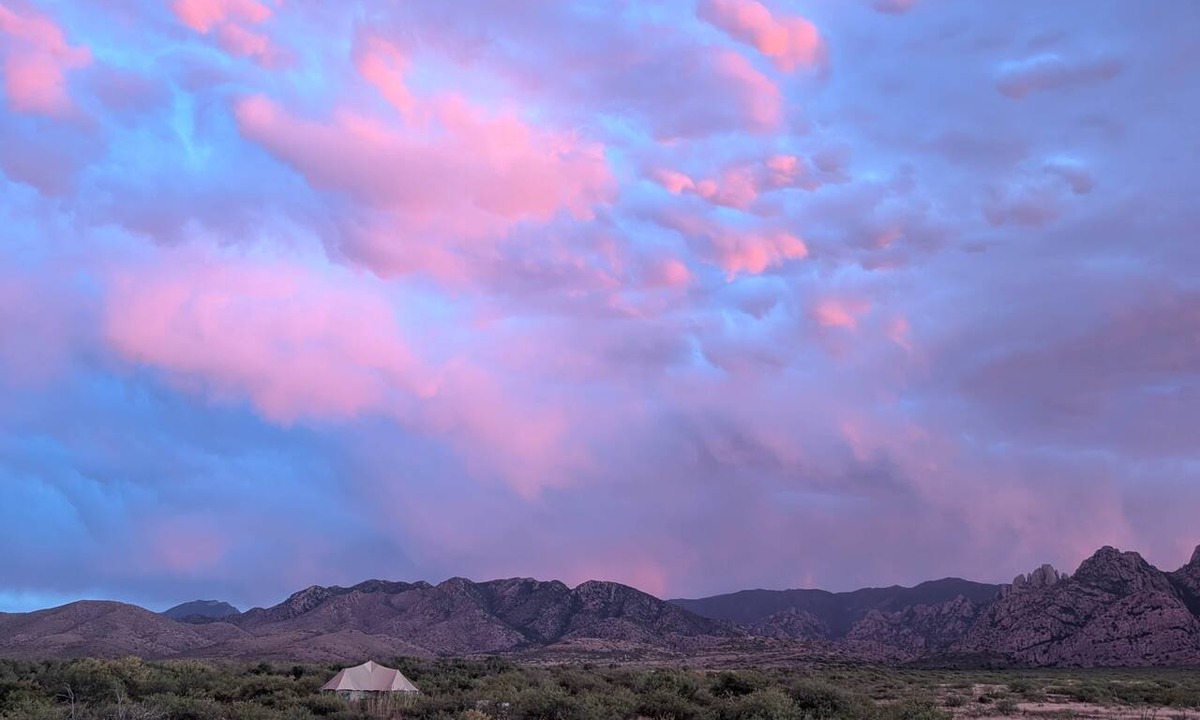 Cochise Villa | Luxury Glamping Tent with Private Hot Tub