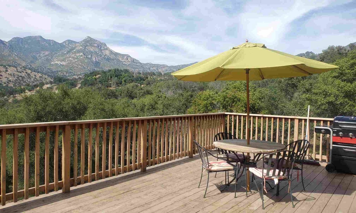 Three Rivers Hotel | Luxury mountain view property - brand new outdoor deck with amazing view.
