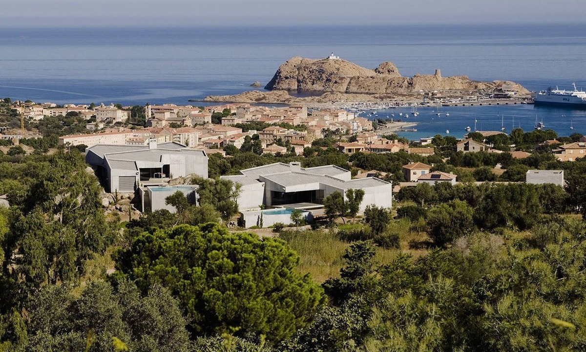 L'Ile-Rousse Villa | Magnificent architect's house with sea view - heart of Balagne , pool heated