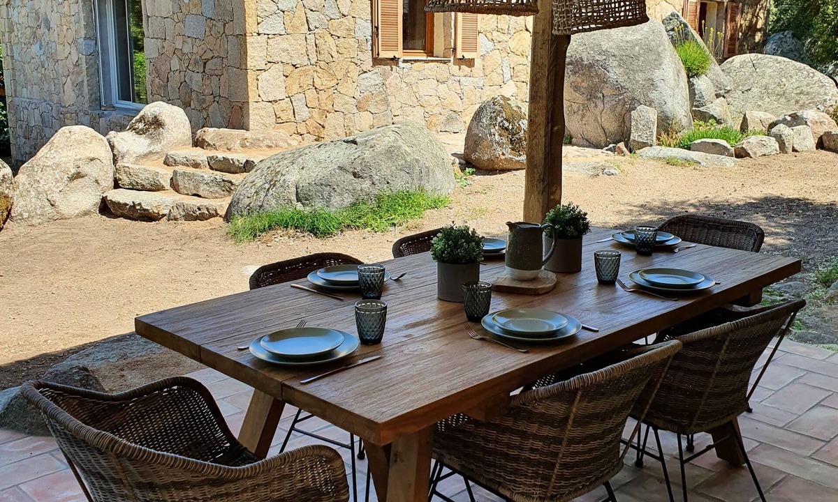 Porto-Vecchio Villa | Magnificent Bergerie with heated swimming pool for 6 people