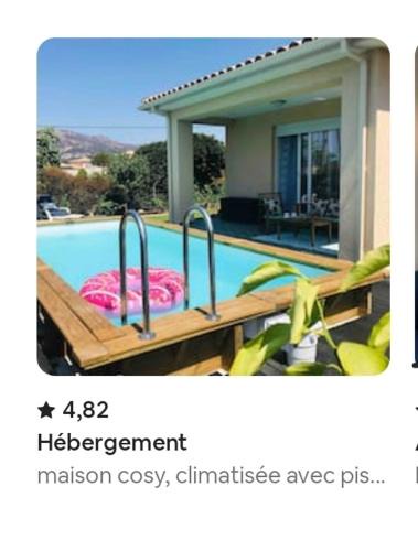 Calenzana Villa | maison cosy climatisée avec piscine et jardin