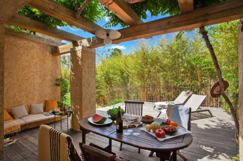 Calvi Villa | Maisonnette "Bambou" une chambre avec jardin - 2 à 4 personnes