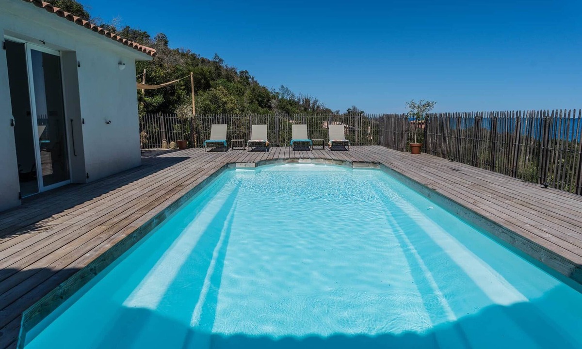 Sari-Solenzara Apartment | Mare è Machja RDC Sea view - Heated swimming pool - 6 people