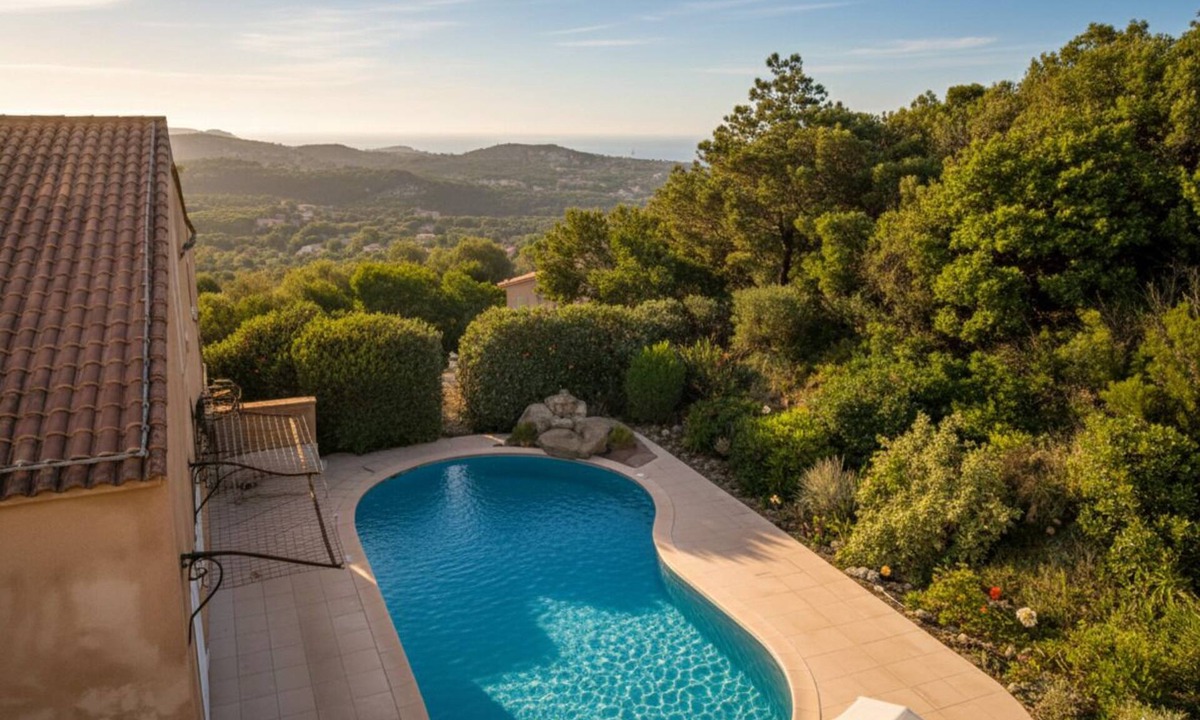 Porto-Vecchio Villa | Mini villa studio cosy air-conditioned 21 m2 for 1 couple, swimming pool