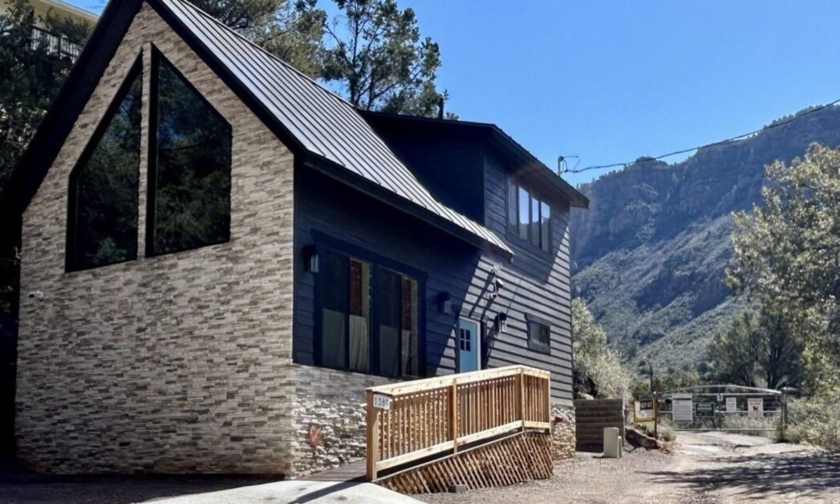 Sedona Cabin | Modern Cabin, Private Creek Access, Red Rock Views