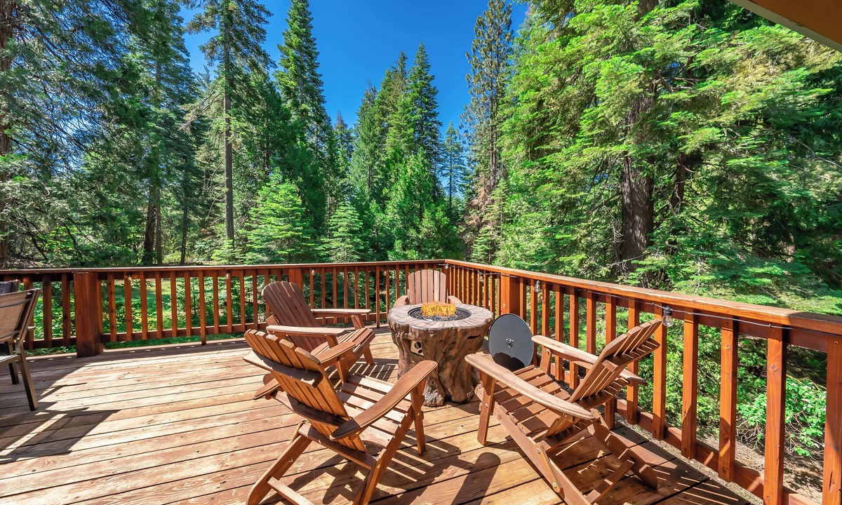 Granite Ridge Cabin | Modern Remodeled Spacious Cabin with A/C - Large Empty lot behind house