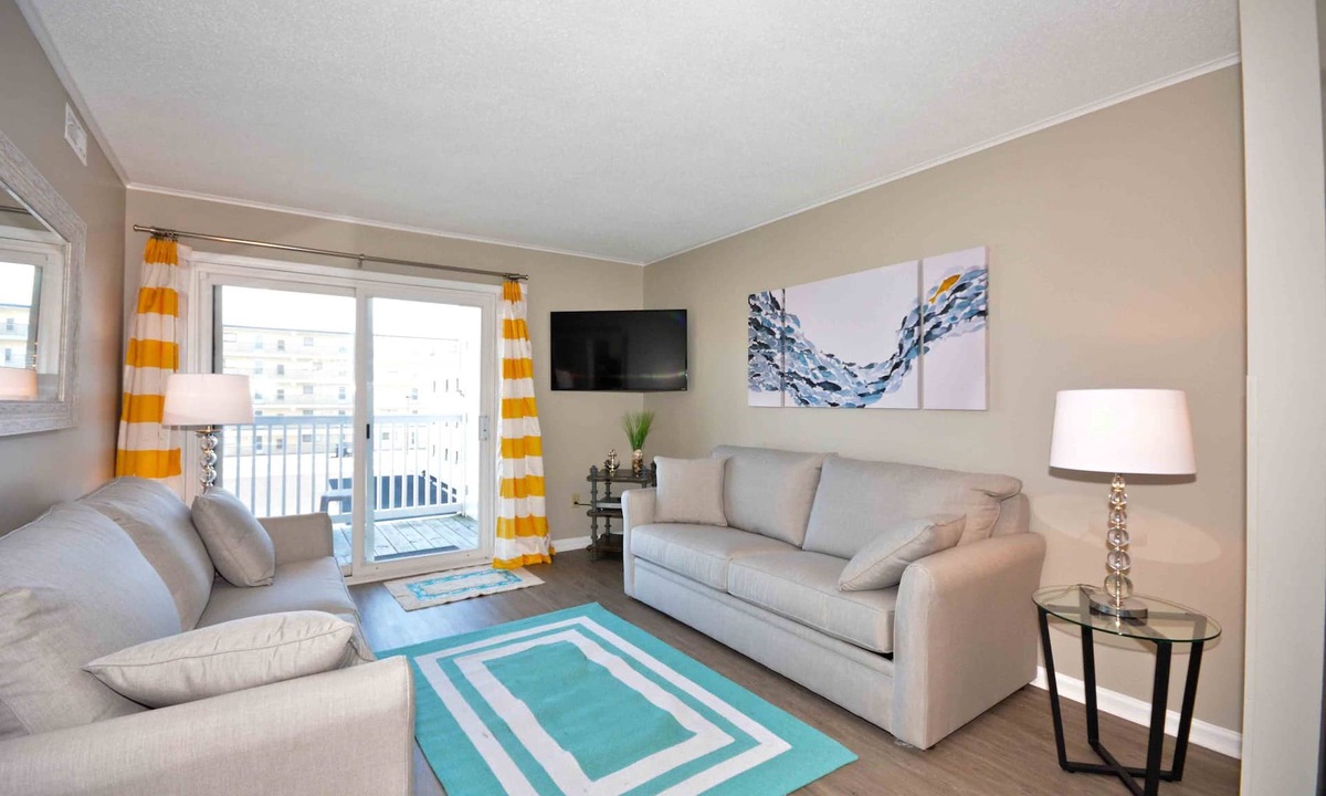 Midtown Ocean City Condo | Modern, stylish 2-bedroom luxury condo with free WiFi and an outdoor pool located midtown and only one block from the beach!