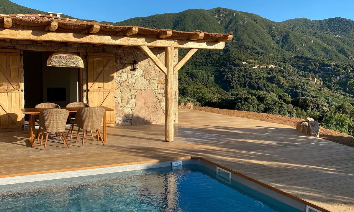 Sari-d'Orcino House | MONTI sheepfold - Private pool - Between sea and mountains in Corsica