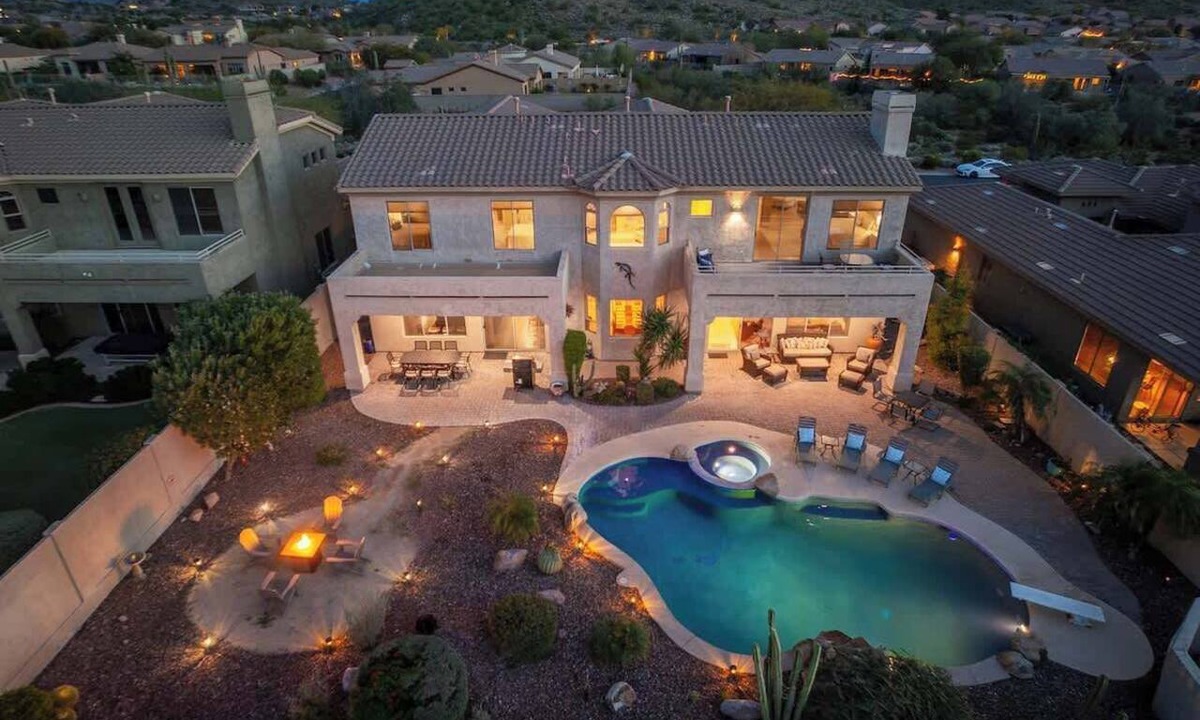 Gold Canyon House | Mountain Views Game Room Theater HeatedPool Spa