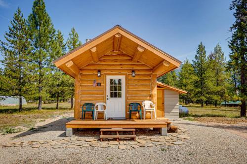 Trout Creek Apartment | Mtn Views & Fireplace: Cozy Trout Creek Tiny Home