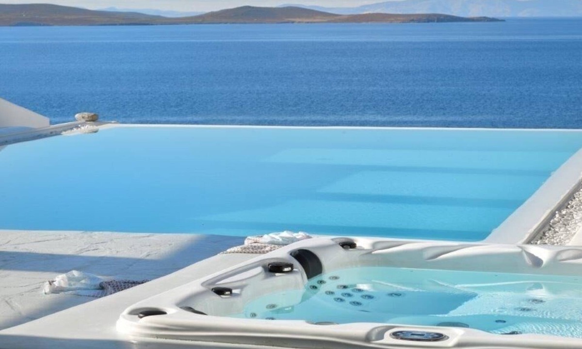 Agios Ioannis Villa | MYKONOS CALYPSO SUNSET LUXURY VILLA POOL-HOT TUB