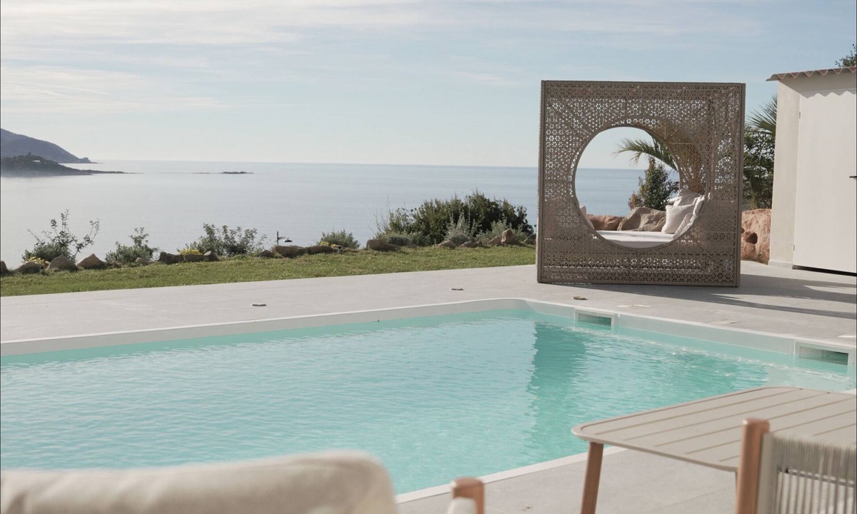 Calcatoggio Villa | New villa in Corsica: total sea view, heated pool & panoramic jacuzzi