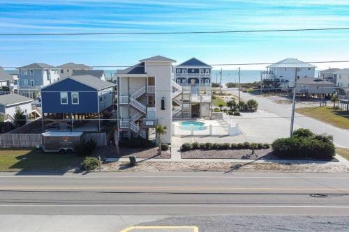 Surf City Apartment | Ocean and Sound Views at Shoreline Escape!