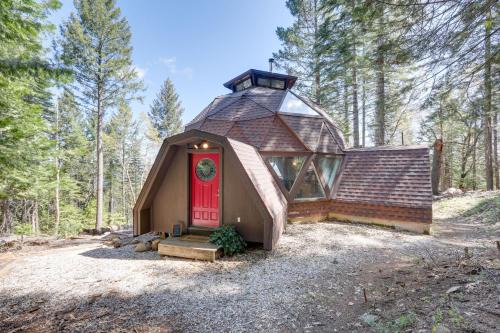 Nevada City House | Off-Grid Geodesic Dome: Nevada City House w/Views
