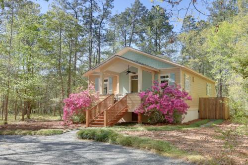 Craven County House | On-Site Creek! Peaceful Wooded Retreat in Havelock