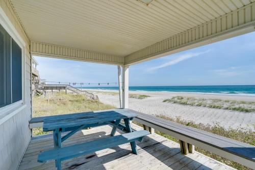 Topsail Beach House | Peaceful 'Cottage By The Sea' Oceanfront Home!