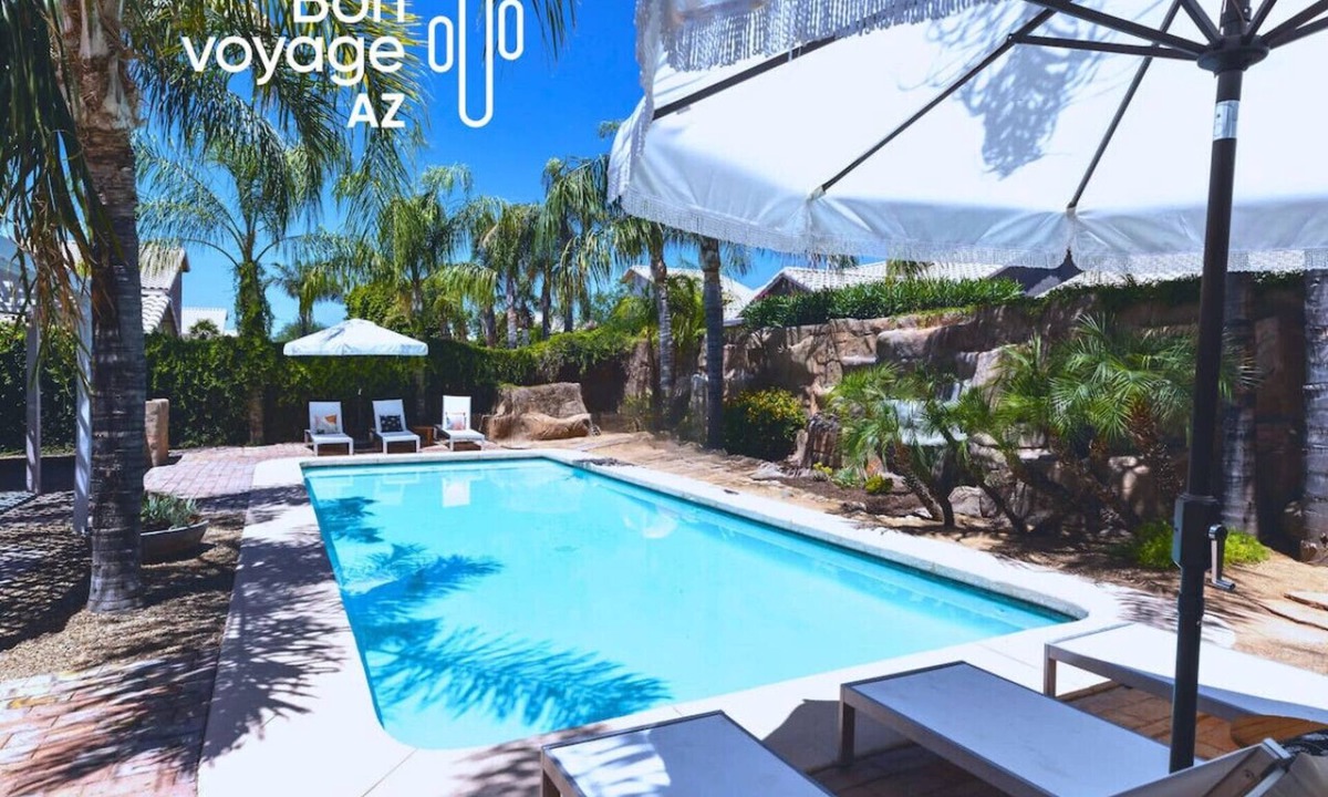 Paradise Valley Village House | Peaceful getaway w/pool, hot tub & fire pit