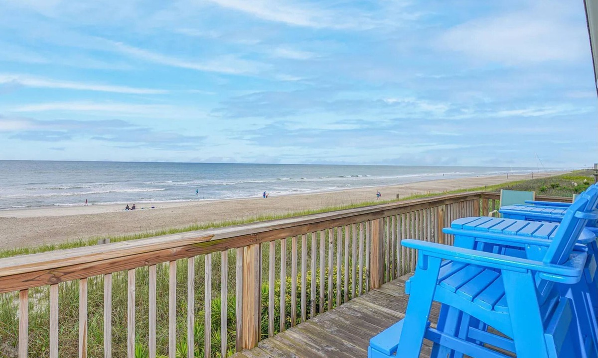 Pine Knoll Shores House | Pine Knoll Townes 92, Oceanfront Townhouse in Pine Knoll Shores, NC!