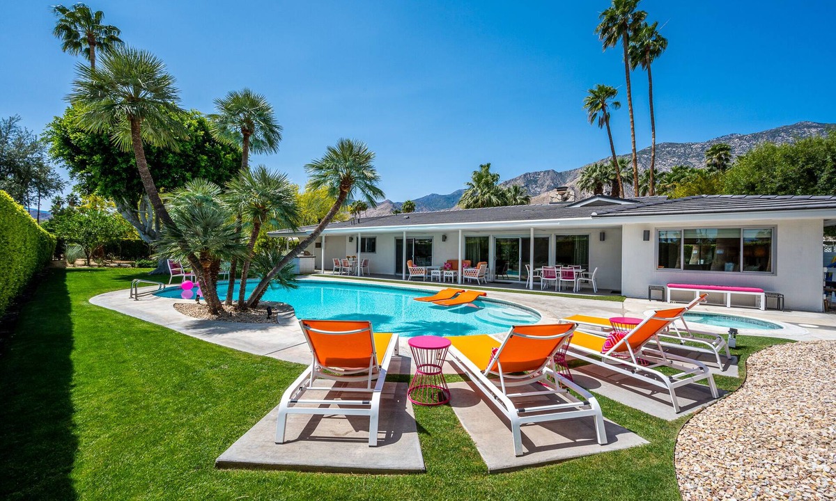 Indian Canyon House | Pool, Spa, Covered Outdoor Seating, Mountain Views, Fire Pit, Free WiFi