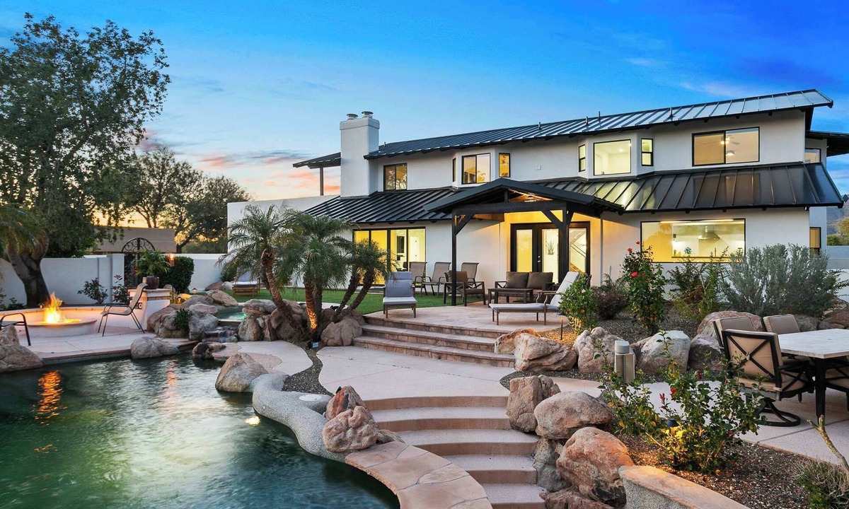 Central Scottsdale House | Private Desert Estate|Mountain Views + Resort Pool