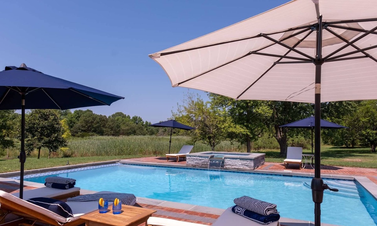 McDaniel House | Saint Michaels Summer Retreat with Pool & Hot Tub