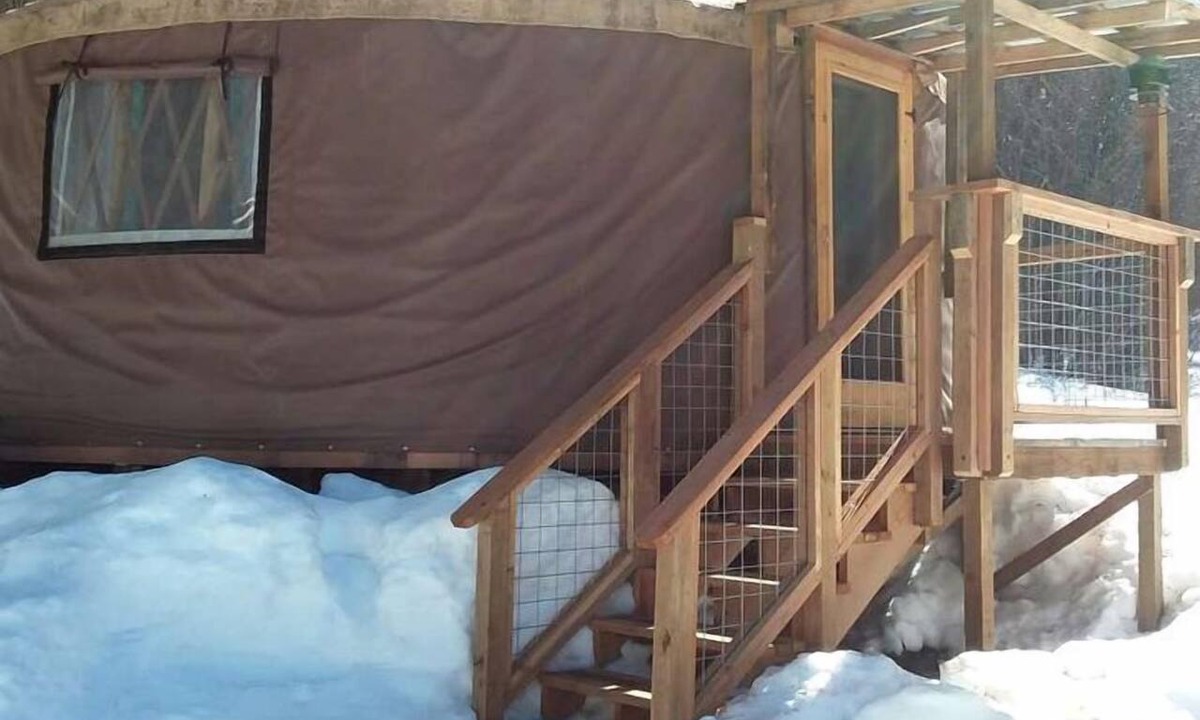 Alberton Cabin | Sanctuary Yurt Glamping Forest Getaway in Alberton, MT