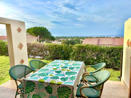 Marine de Saint Ambroggio Apartment | Sant Ambroggio, Appartement Vue Mer, Plage Port à Pied, Balagne, 4 Pers