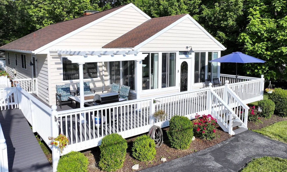 Arundel on the Bay House | Scenic Waterfront Retreat Mins to Annapolis w Panoramic Bay/Bridge Views & Fenced-In Yard
