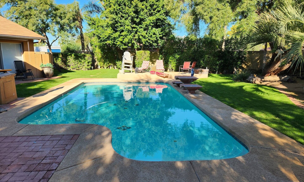Thunderbird Desert Estates House | SCOTTSDALES BEST , The Front Porch, Hot Tub and Pool