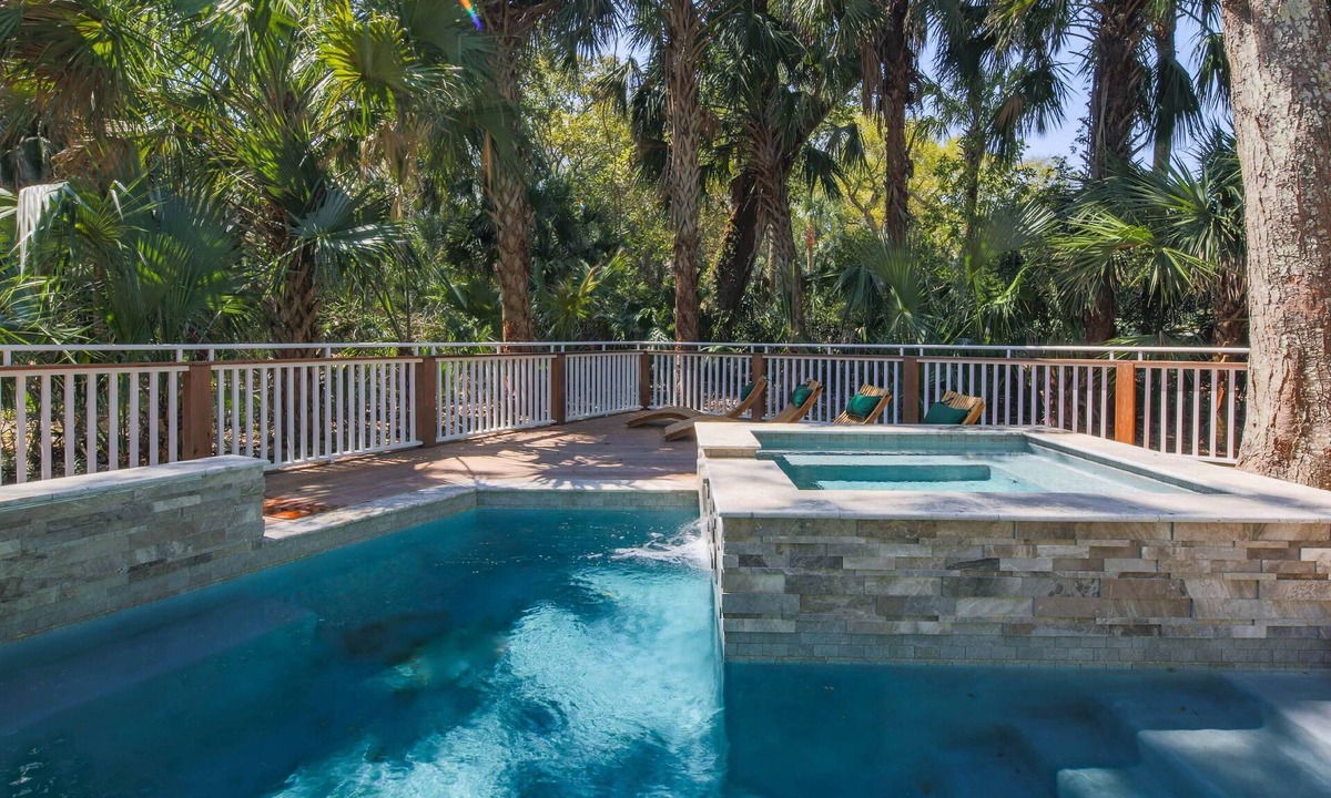 West Beach House | Short Stroll to Beach! Exquisitely Renovated Home w/Pool & Hot Tub, Spacious Deck & Lagoon Views!
