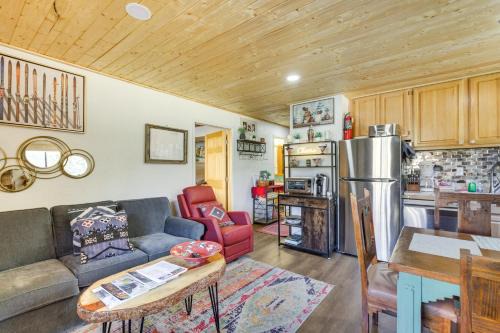 Red River House | Ski-In Red River Retreat: Balcony, Mountain Views!
