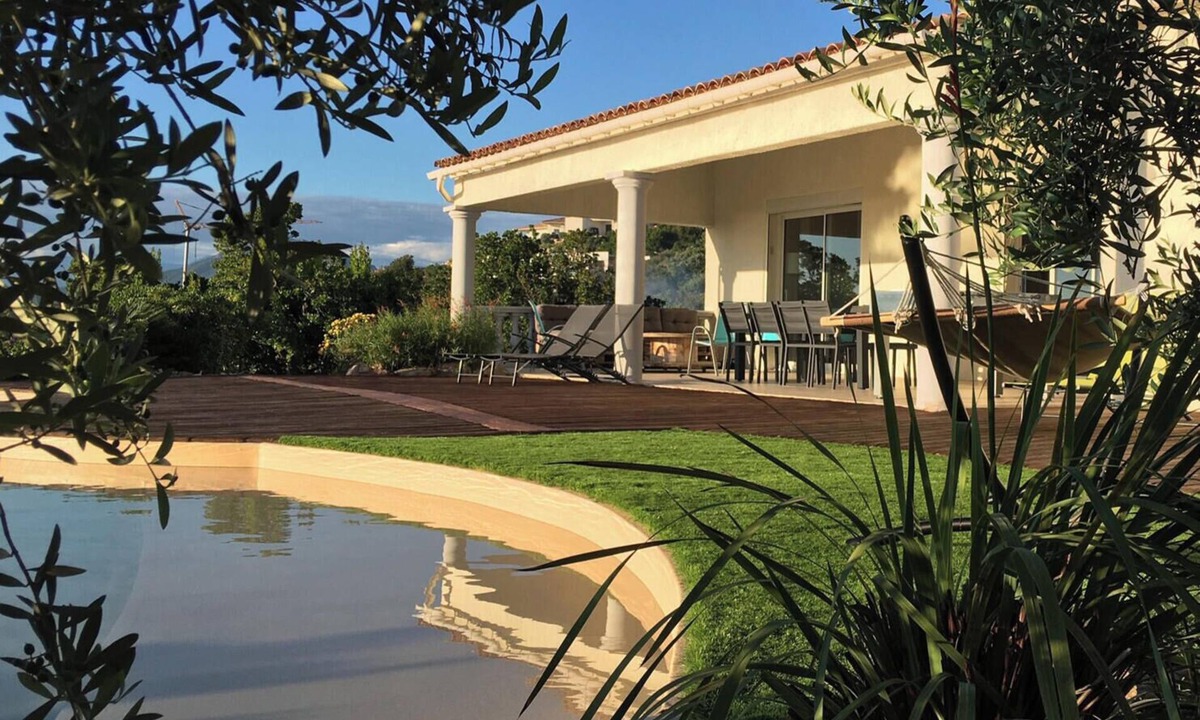 Albitreccia Villa | SoleVilla Sole Rossu furnished 5 * - Panoramic sea view ☀️ Heated pool