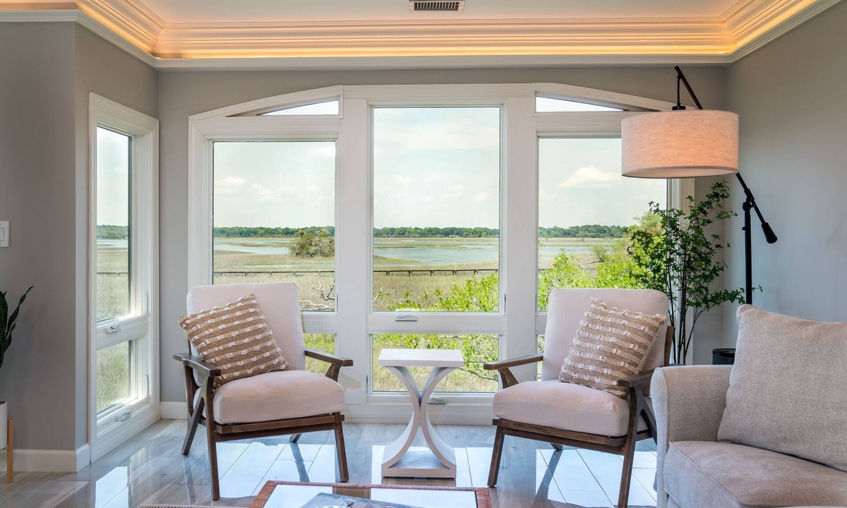 Seabrook Island Villa | Spectacular Panoramic Marsh Views! Amenity access included!