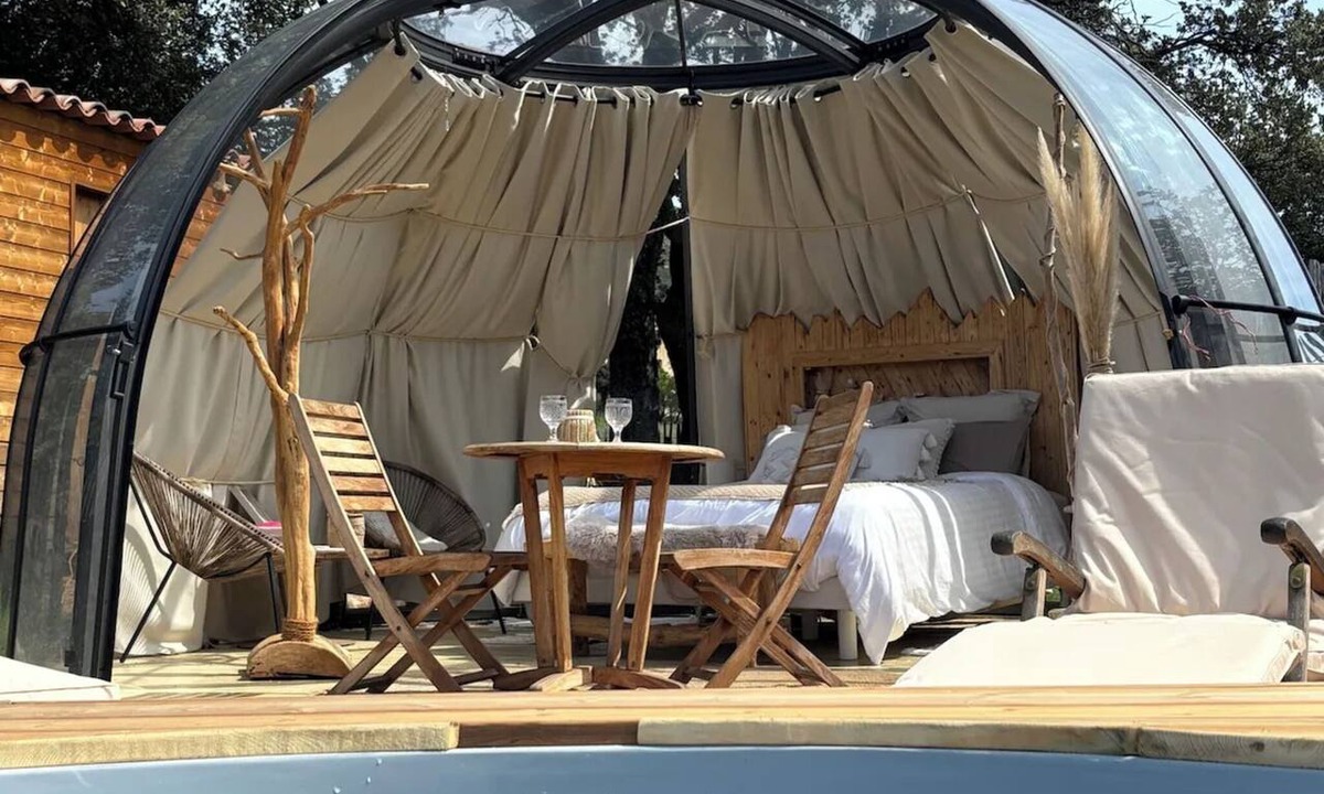Vallica Cabin | Star-lit dome with private spa