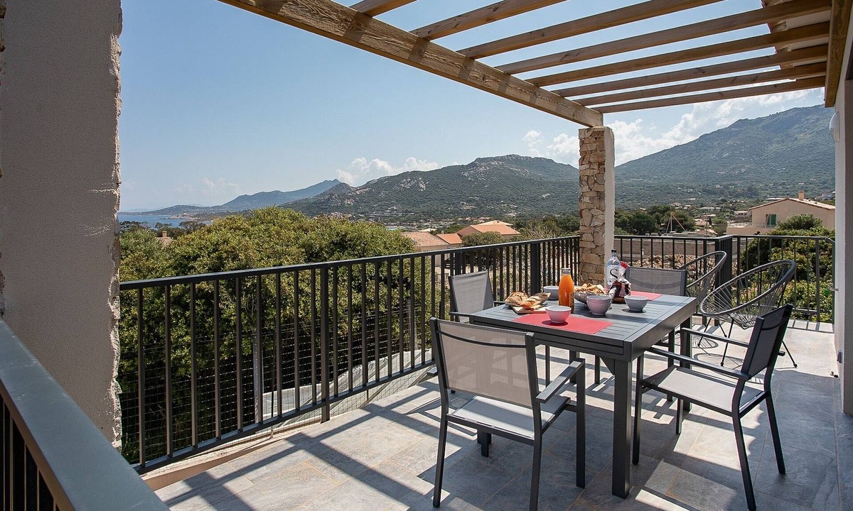 Marine de Saint Ambroggio Apartment | Stella di Luce - Appt climatisé vue mer