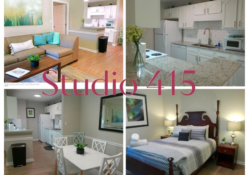 Pine Forest Apartment | Studio 415 Spring Lake - Fayetteville near Fort Bragg - Ground Level Studio with Self Check-in - Perfect for short or long-term stays