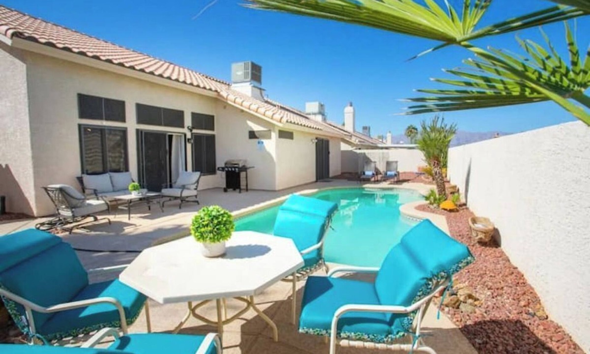 North Las Vegas House | Stunning 5BD Escape w/Billiard Room & Pool!