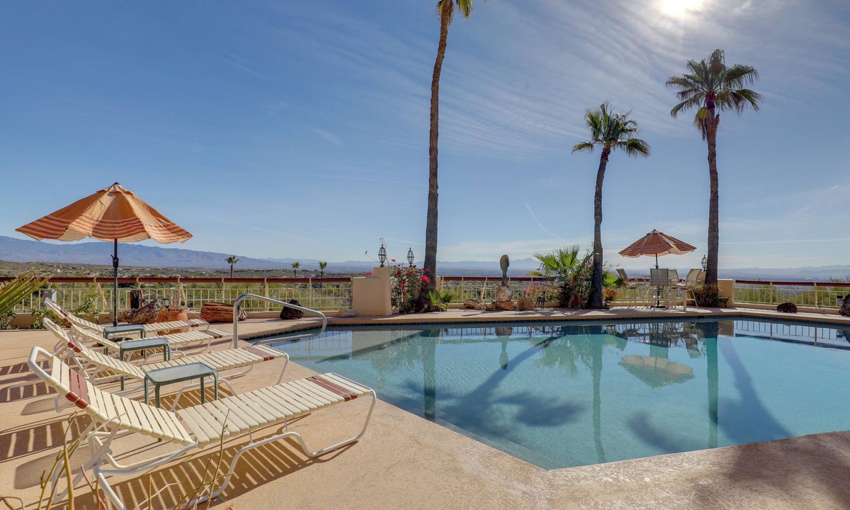 Tucson House | Stunning Views + Pool! Hilltop Home in Tucson