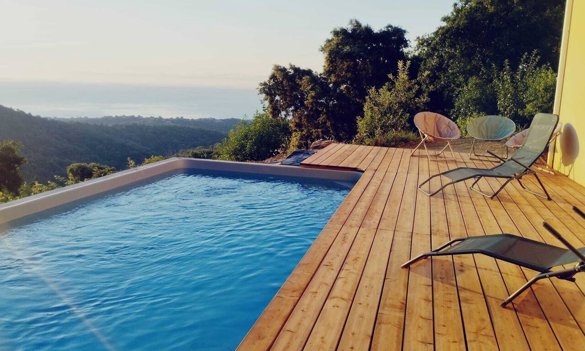 Poggio-Mezzana Villa | STUNNING villa with a 360° ocean view and a brand-new private pool
