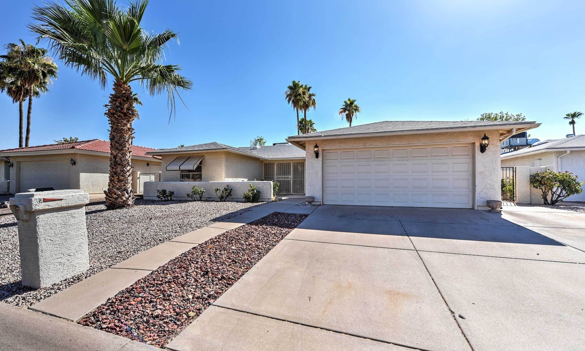 Cottonwood House | Sun Lakes House w/Patio by Cottonwood Golf Course