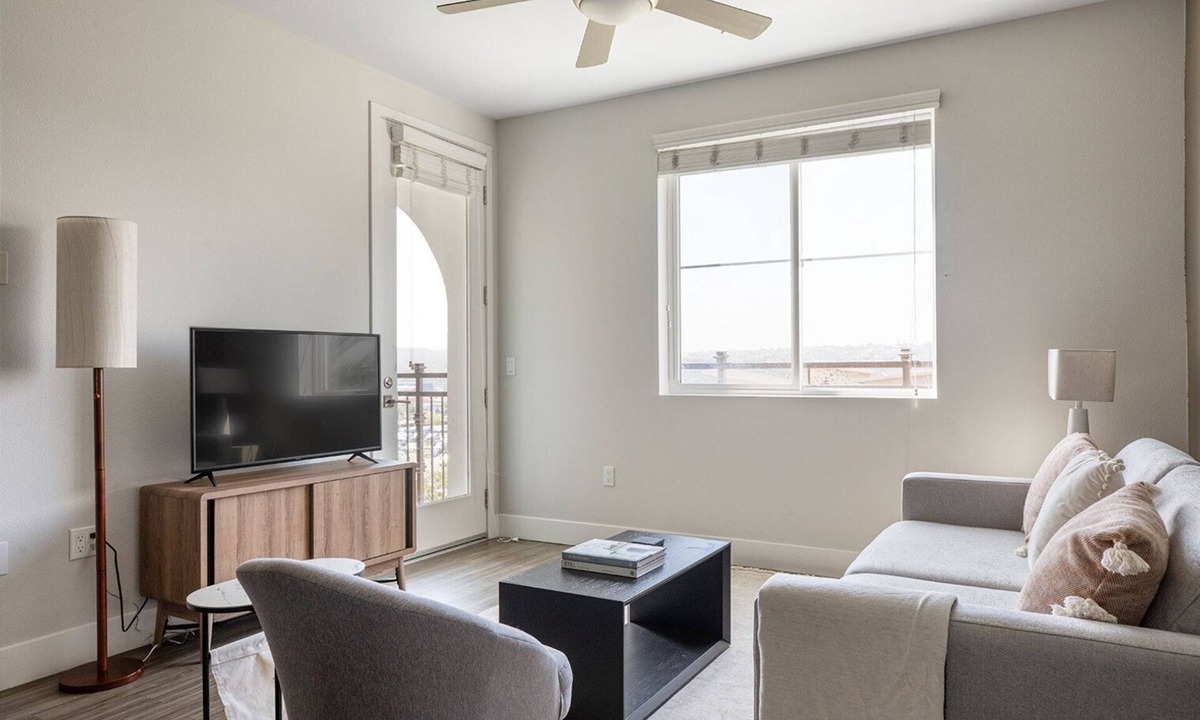 Pacific Highlands Ranch Apartment | Sunny Carmel Valley 2BR w/Gym, BBQ, & W/D, nr Dining, by Blueground