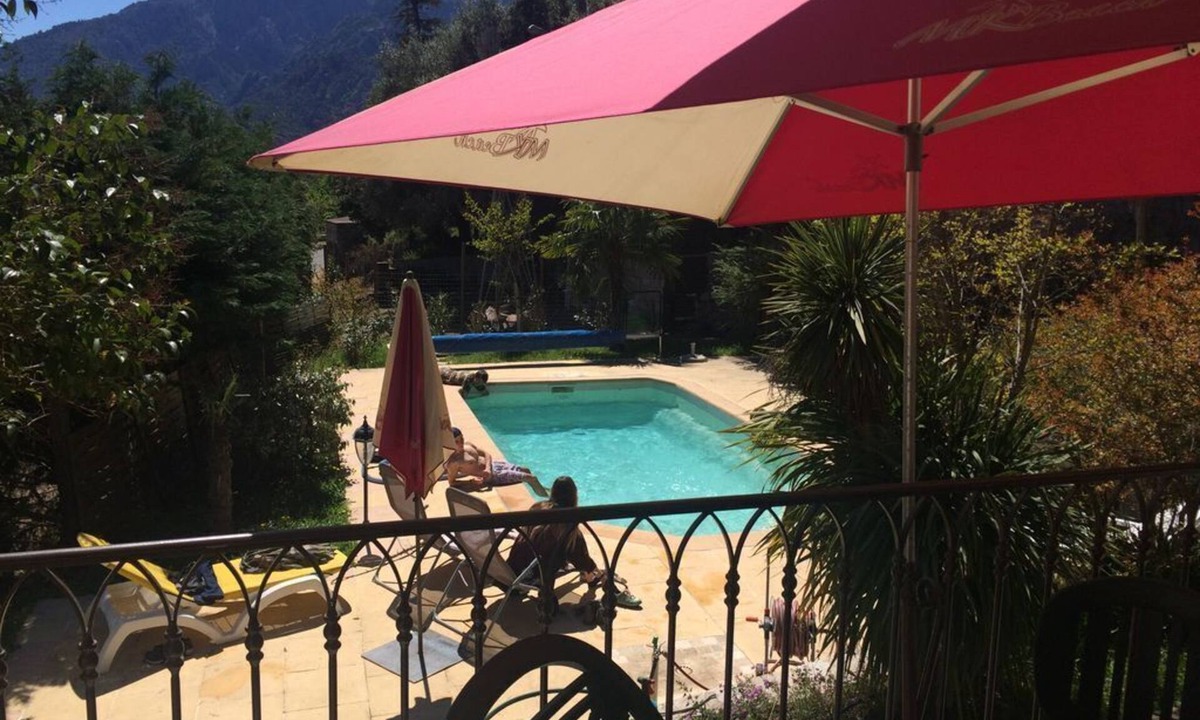 Moltifao Villa | superb villa village center exceptional view. Swimming pool and wooded grounds.