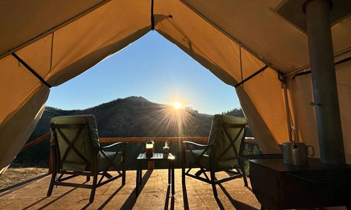Conner RV Rental | Tent #1 at Oxen-Le-Fields Montana