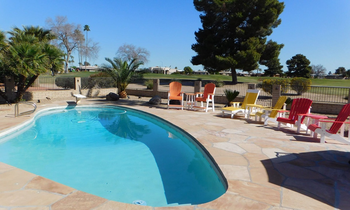 Maricopa County House | The Fairway Oasis: Chic 3BR w/Pool and Golf Views