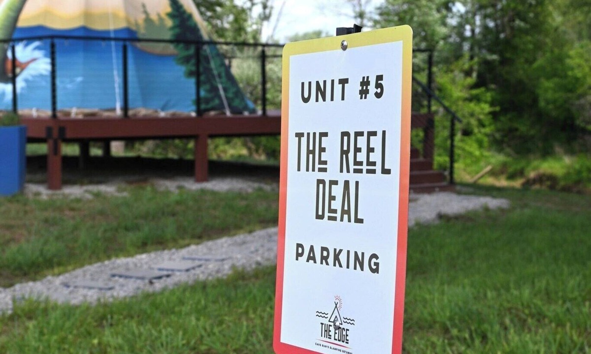 Farmers Resort | The Reel Deal Teepee at The Edge—Unique Riverfront Glamping in Salt Lick, KY