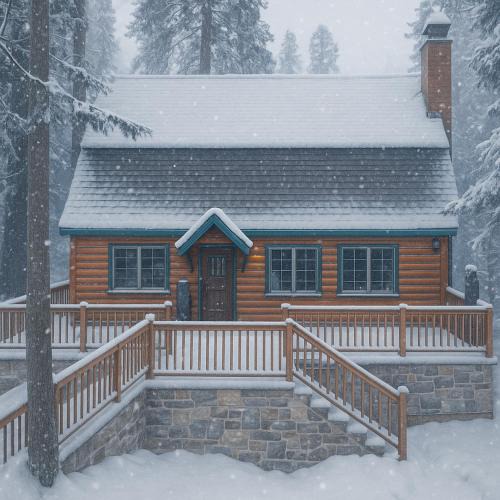 Sierra Cedars House | The Stew Cabin Cozy Escape Fireside Memories