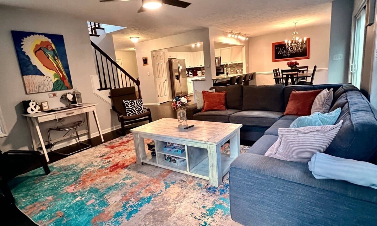 Spring Lake House | The Waypoint, 4BR/7Beds/2.5Bath Travel Themed Vacation Home adjacent to FT Bragg