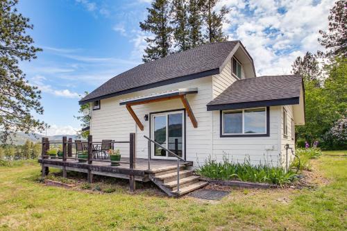 Cataldo House | View of Trail of the Coeur d' Alene & CDA Rivers